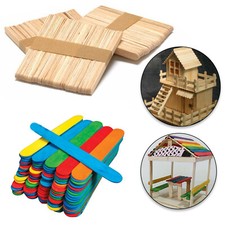 Mixed/Natural Popsicle Sticks