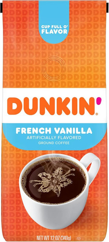 Dunkin donuts french vanilla - french,