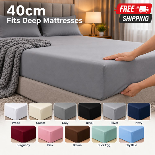 Extra deep fitted sheet - extra, 40