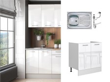 Kitchen sink unit with - sink,