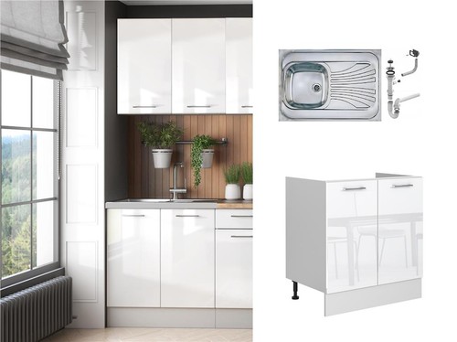 Kitchen sink unit with - kitchen,