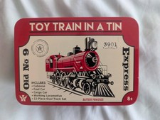Express Toy Train in a Tin Old