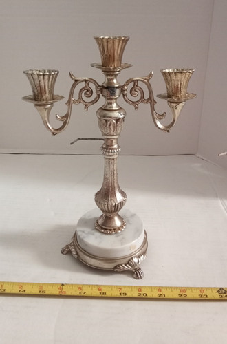Italian marble based - marble, brass