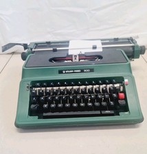 Vintage 1980s Silver Reed 500 Emerald Green Typewriter - Made in Japan