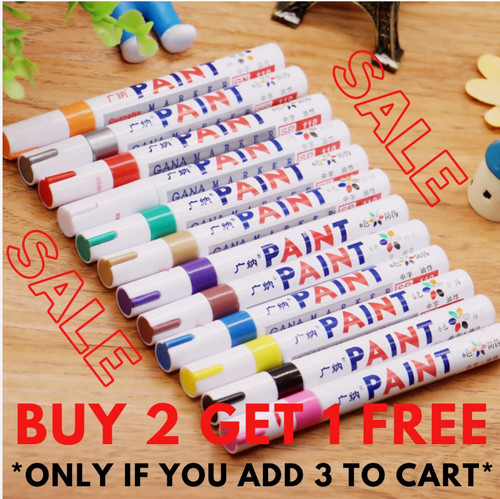 Paint marker pen waterproof - marker,