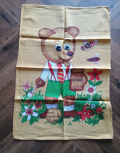 Vintage tea towel beekeeper - tea,