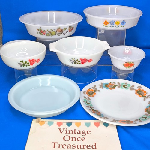 Pyrex phoenix jaj bowls - pyrex,