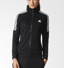 ADIDAS Womens Black Full Zip