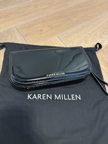 Karen millen patent black