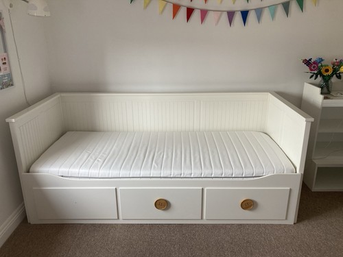 Ikea hemnes white day - ikea, bed