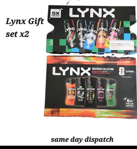 New lynx mega gift set - 5x, body