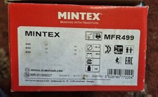 Mintex MFR499 BMW Parking Brake Shoes