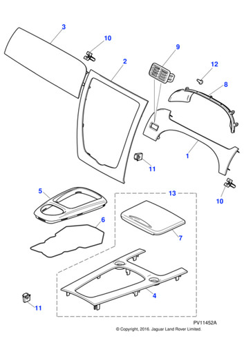 Jaguar genuine c2p10442 - genuine,