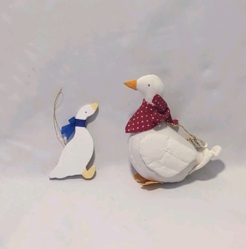 Christmas goose duck - goose, ornament