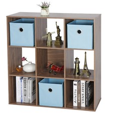 9 Cubes 3-Tier Organizer Wood