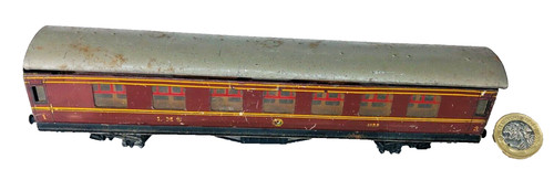 Model railway train carriage - model,