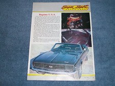 1967 Camaro RS/SS Convertible