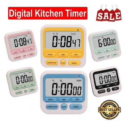 Large magnetic lcd digital - large,