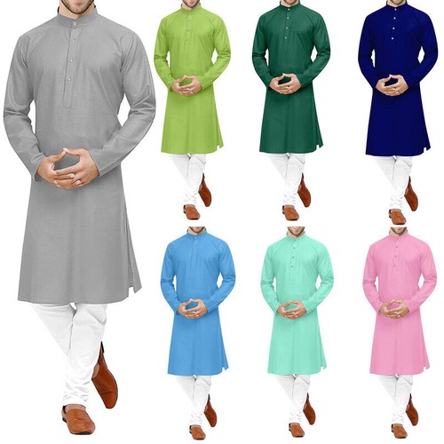 Men kurta pajama full - kurta, sleeve