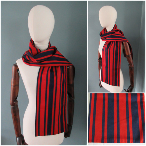 Vintage university scarf 1980s - scarf,