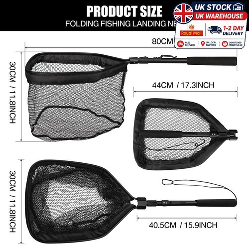 Landing net telescopic folding - telescopic,