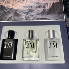 Jean Miss Mens Set of 3 Cologne Perfume 30ml Each X3