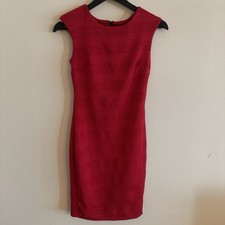 MELA LONDON Red Ribbed SIZE 8