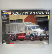 Vintage Revell 1:24 Krupp Titan SWL 80 07559 Model Kit SEALED PARTS 1998
