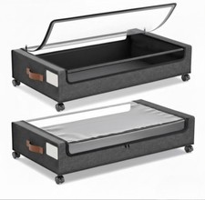 2X Rolling Under Bed Drawer