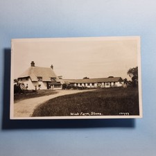 St Lawrences Bay Postcard 1948 Real Photo Essex Wick Farm & Outbuildings