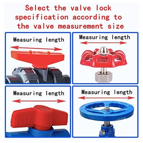 Security valve lock - valve, abs