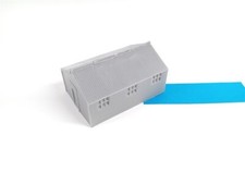 oo gauge railway building timber scout hut or small workshop  1:72 scale   0168