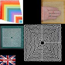 Nest of 13 Square Rough Cut /