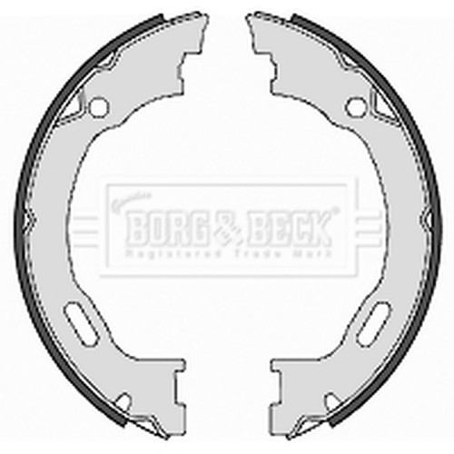 Handbrake brake shoe - handbrake, for