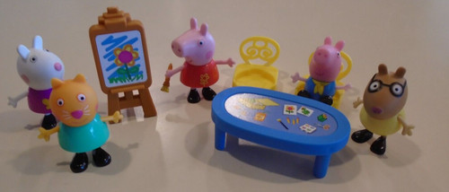 Peppa pig figure lot - figure,