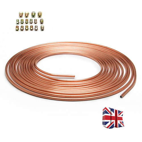Brake pipe copper - copper, line