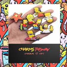 Simpsons Crocs Shoes Charms