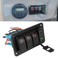 3 Gang Toggle Rocker Switch