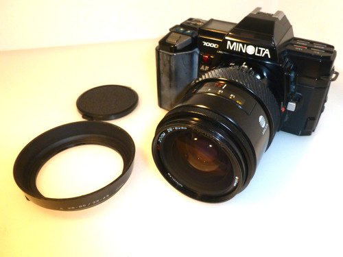Minolta 7000af slr with - minolta,