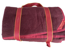 Vintage Sainsbury's picnic rug