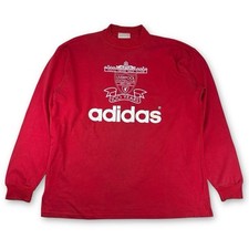 VTG 90s Adidas 1892-1992 100 Years Centenary Liverpool Football Shirt, XL S1650