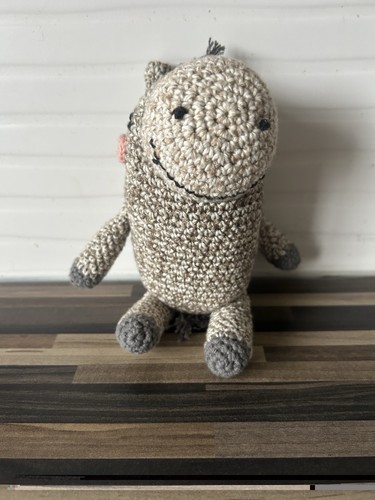 Hand crocheted donkey from - donkey, (from