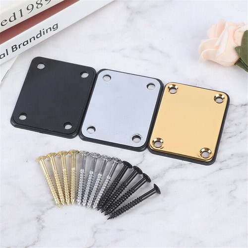 Electric guitar neck plate - guitar,