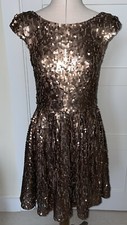 Bebe bronze Copper sequin