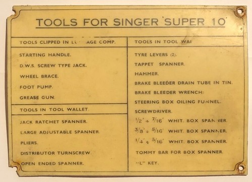 Singer super tools - singer,