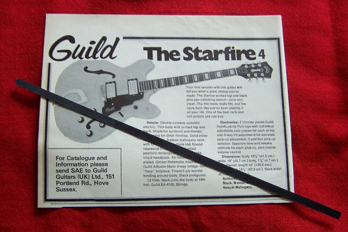 Guild starfire guitar - starfire,
