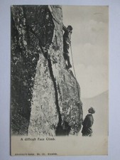 "Difficult Face Climb"