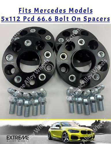 Bolt alloy wheel spacers - alloy,