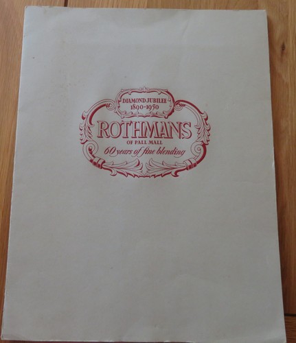 Rothmans diamond jubilee rex - jubilee,