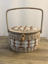 Vintage Japanese Sewing Basket